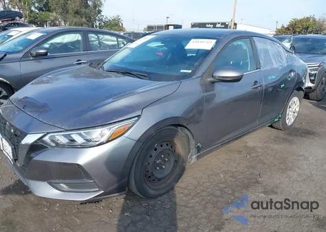 2022 Nissan Sentra S Xtronic Cvt z USA, uszkodzony, nr VIN 3N1AB8BV4NY239749